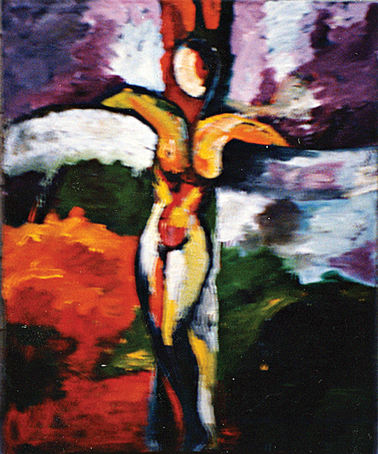 Crucified with Color