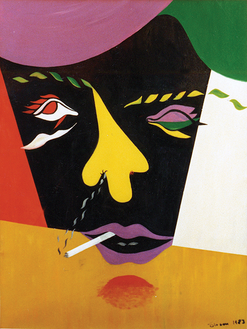 Self Portrait A La Miro